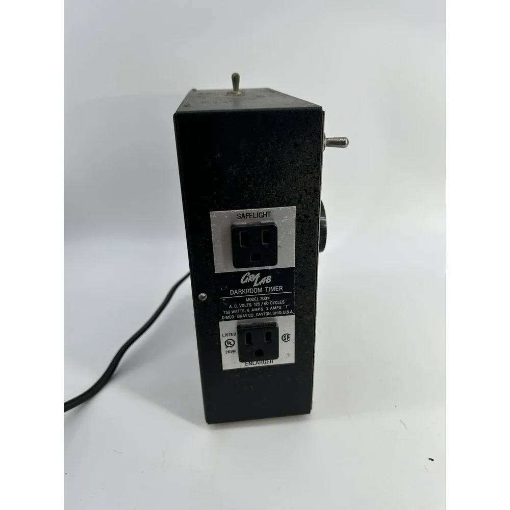 GRALAB Model 300 Darkroom Analog Timer Clean & Tested Buzzer VG Glow In Dark